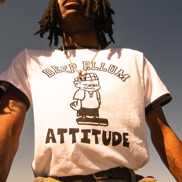 Deep Ellum Attitude graphic t-shirt