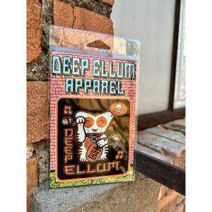 deep ellum lucky cat sticker